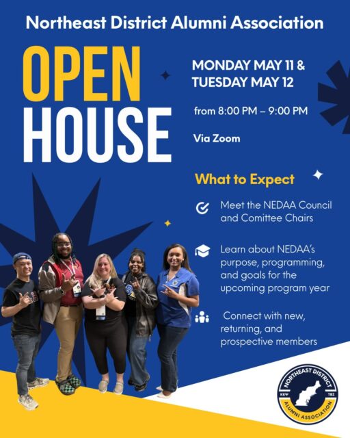 Join us tonight at 8pm for our first open house session! New, returning, and prospective members are welcome. Meet the Council, Committee Chairs, and discuss the upcoming year. 

If you can’t make it tonight, join us Tuesday night for the same session! Find the Zoom link in our bio!